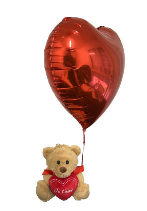 PACK - „Je t'aime + Ballon“